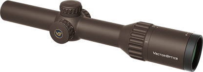 Vector Optics Continental x6 1-6x24 Coyote FDE HD SFP kikarsikte för jakt/målskytte