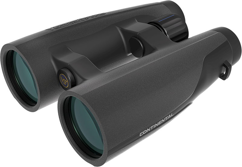 Kikaren Continental 15x56 ED kombinerar ED-glas och optik med fullständig flerlagerbeläggning med ett robust