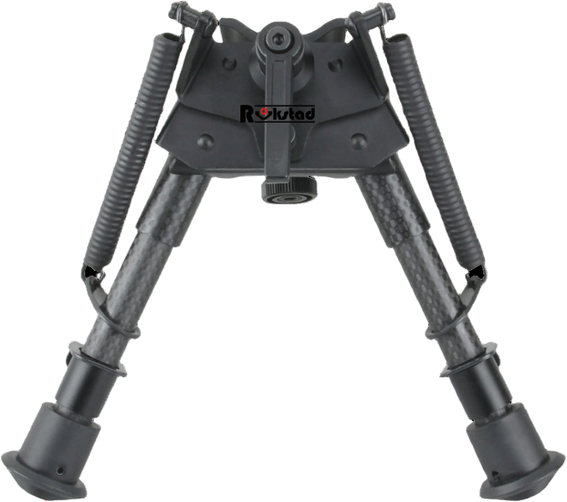 Vector Optics RokStad Carbon Fiber bipod 6-9”  Swivel Spring Retractable