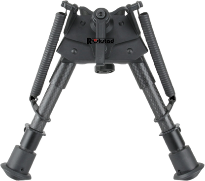 Vector Optics RokStad Carbon Fiber bipod 6-9”  Swivel Spring Retractable
