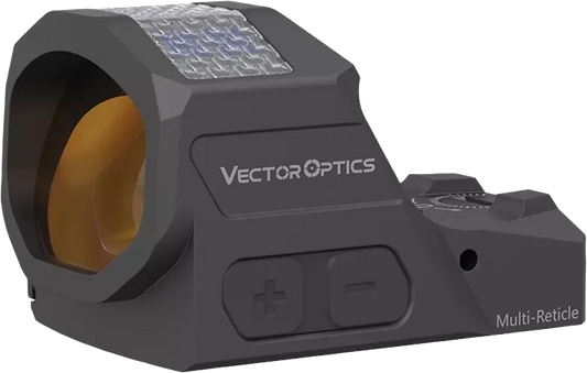 Vector Optics Frenzy-X FLEX 1x19x26 SMR Gen II Solar Power Multi-Reticle rödpunktsikte