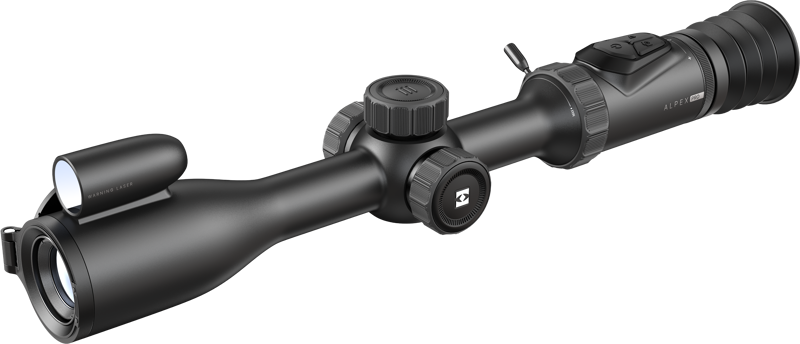 HIKMICRO ALPEX PRO A50PL är ett digitalt dag- och mörkerseende kikarsikte som är utformat för tydlig observation av mål från starkt dagsljus till djup natt. Med en 12 MP-sensor och ett ljusstarkt 50 mm F1.8-objektiv ger det ett brett synfält på 12