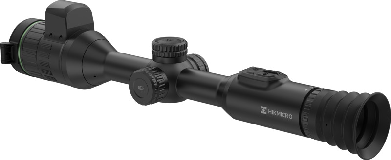 Hikmicro Alpex är ett digitalt dag- och nattkikarsikte med en traditionell 30-mm tubdesign. Kikarsiktet är lämpligt för användning både på öppet fält och i skogen. Det är utrustat med flera unika funktioner som inbyggd laseravståndsmätare med ballistisk beräkning