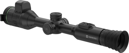 Hikmicro Alpex är ett digitalt dag- och nattkikarsikte med en traditionell 30-mm tubdesign. Kikarsiktet är lämpligt för användning både på öppet fält och i skogen. Det är utrustat med flera unika funktioner som inbyggd laseravståndsmätare med ballistisk beräkning
