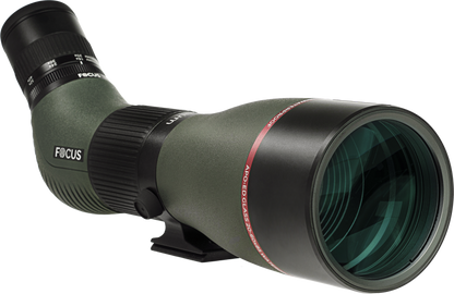 Upplev naturens subtila detaljer i hisnande klarhet med Focus Optimum 20-60x85 APO ED Spotting Scope. Detta premiumkikarsikte är konstruerat för fågelskådare