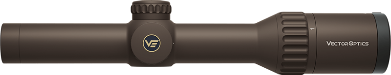 Vector Optics Continental x6 1-6x24 Coyote FDE HD SFP kikarsikte för jakt/målskytte