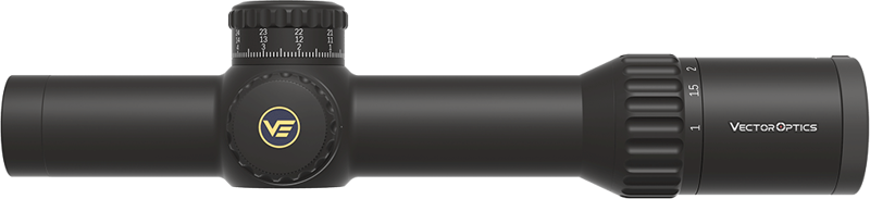 Vector Optics Continental x10 1-10x24i ED Fiber SFP Scope