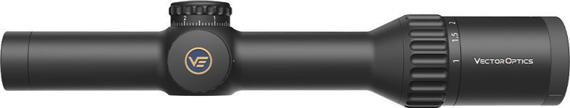 Vector Optics Continental x10 1-10x24i ED Fiber SFP Scope