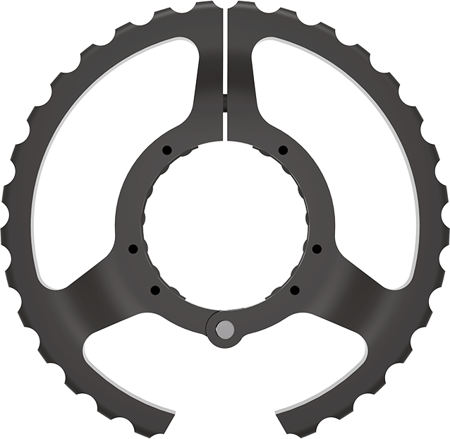 Vector Optics Continental Scope Parallaxhjul Big Side Wheel GenII