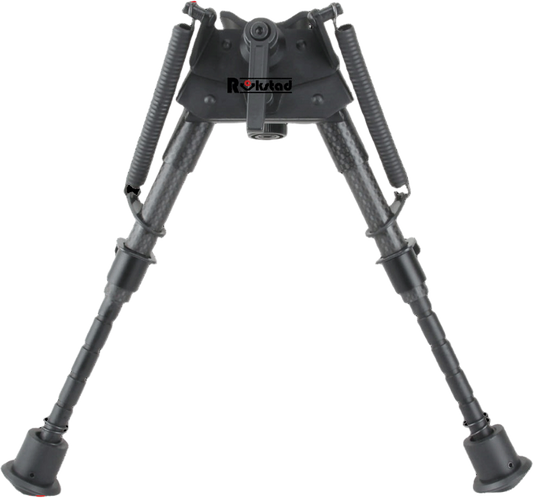 Vector Optics RokStad Carbon Fiber bipod 6-9”  Swivel Spring Retractable