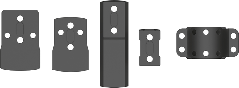 Vector Optics X-Accu 30mm Mount Assembly Kit 4 Holes
