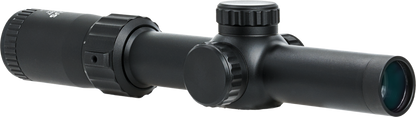 Kikarsikte utformat för skyttar som kräver mångsidighet och precision. Focus Insight 1-6x24 är utformat för jakt där snabb målupptäckt och ett brett synfält gör skyttet enklare. Kikarsiktet ger bra optisk prestanda i ett kompakt och robust paket.