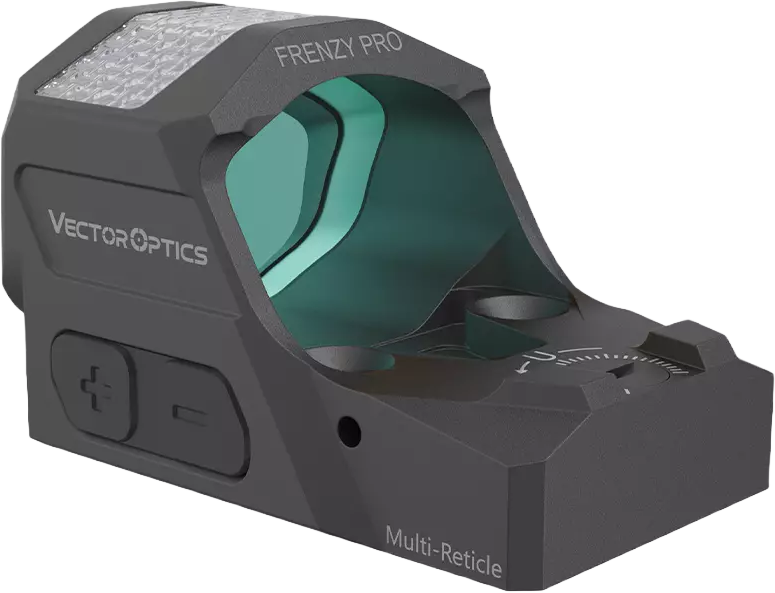 Vector Optics Frenzy-X FLEX 1x19x26 SMR Gen II Solar Power Multi-Reticle rödpunktsikte