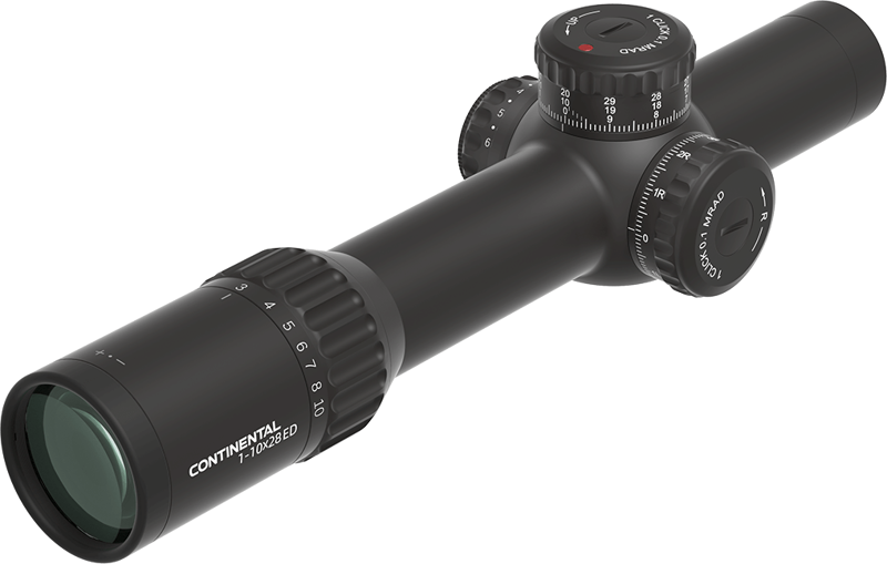 Vector Optics Continental x10 1-10x28 ED RAR2 FFP kikarsikte