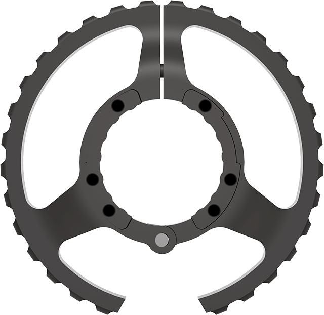 Vector Optics Continental Scope Parallaxhjul Big Side Wheel GenII