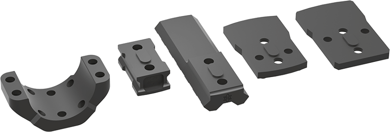Vector Optics X-Accu 30mm Mount Assembly Kit 4 Holes