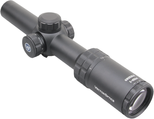 Grizzly 1-4x24 är ett jaktkikarsikte i instegsklassen som är utformat för skyttar som vill ha en kompakt och lätthanterlig optik optimerad för korta till medellånga avstånd. Med sitt förstoringsintervall på 1-4x