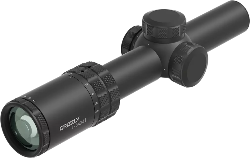 Grizzly 1-6x24i HD är ett kompakt jaktkikarsikte i LPVO-stil för skyttar som vill ha snabbhet på nära håll och tillräcklig förstoring för precisa skott på måttliga avstånd. Med sitt förstoringsintervall på 1-6x