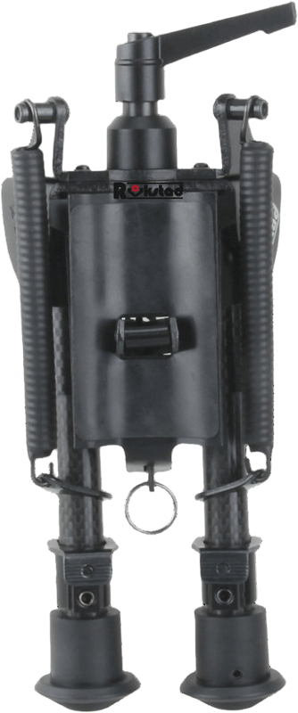 Vector Optics RokStad Carbon Fiber bipod 6-9”  Swivel Spring Retractable