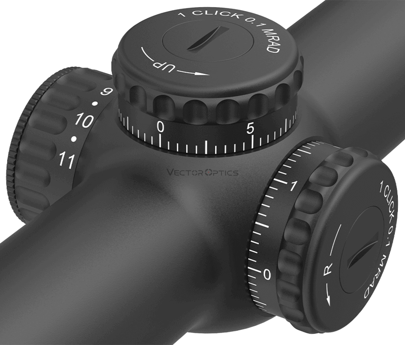 Vector Optics Continental x8 1-8x24i ED Fiber SFP Tactical kikarsikte