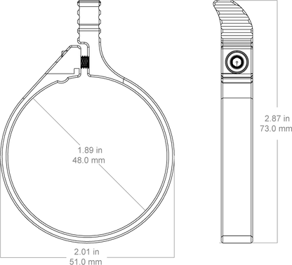 Vector Optics Continental Power Ring Throw Level, förstoringsspak till kikarsikte - produktbild 8