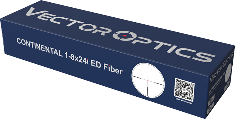 Vector Optics Continental x8 1-8x24i ED Fiber SFP Tactical kikarsikte