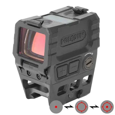 HOLOSUN AEMS, 7075 Aluminum/Solar/Circle Dot/Red