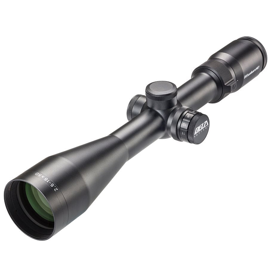 Delta Optical Titanium HD 2,5-15x50 belyst kikarsikte