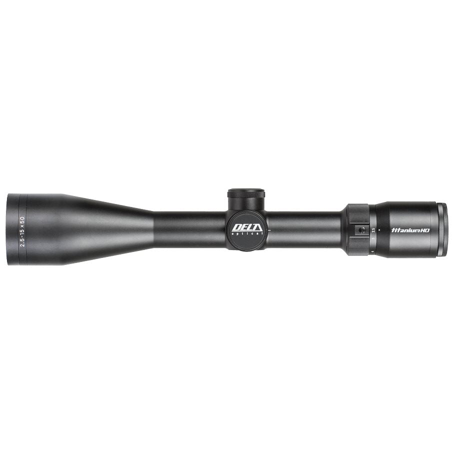 Delta Optical Titanium HD 2,5-15x50 kikarsikte detalj