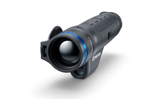 Pulsar Telos XG50 LRF kombinerar en 640×480‑sensor med laseravståndsmätare och 50 mm f/1.0‑objektiv för precis termisk observation.