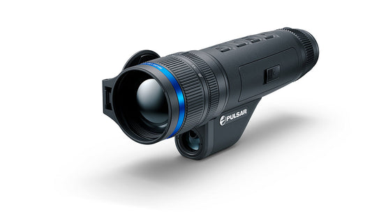 Pulsar Telos XL50 LRF kombinerar en högupplöst 1024×768‑sensor med laseravståndsmätare för precision.