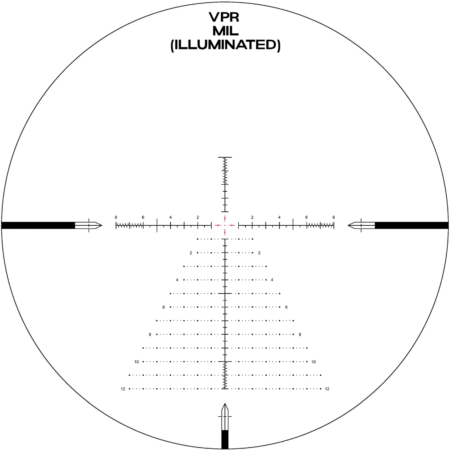 Arken EP5 GENII 7-35x56 sedd från sidan