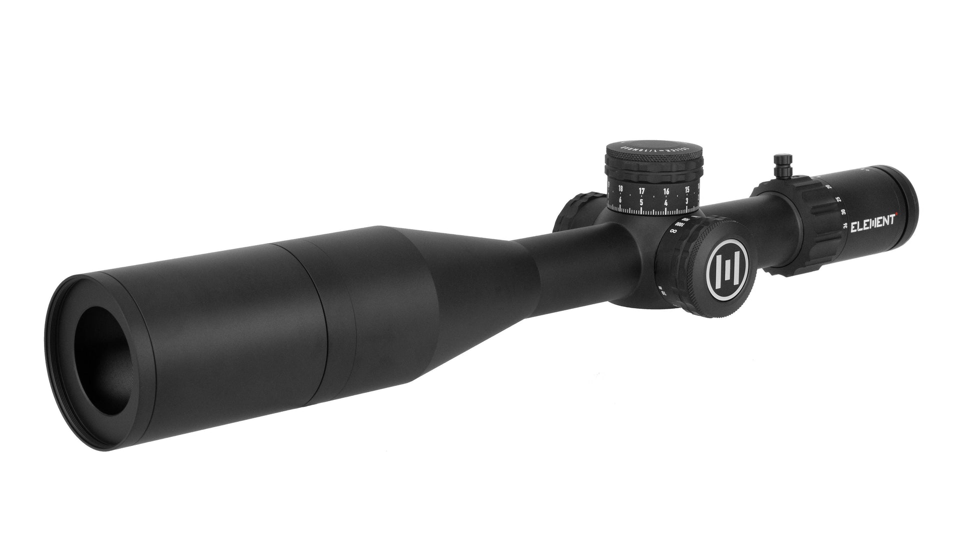 Element Optics Theos 6-36x56 svart parallaxratt