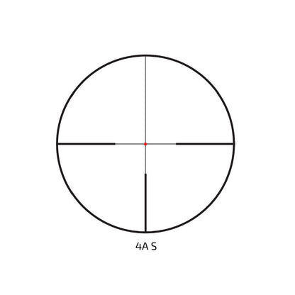 Delta Optical Titanium HD 2,5-10x56 belyst kikarsikte
