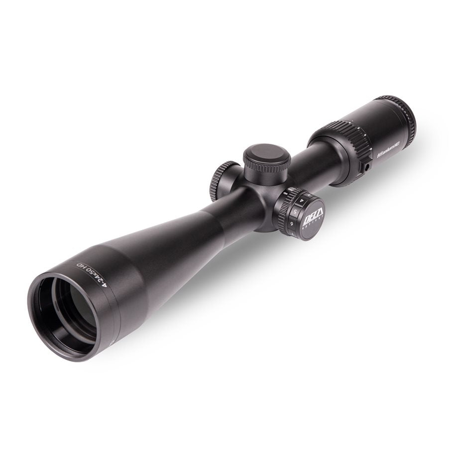Delta Optical Titanium HD 4-24x50 SF Di-MD belyst sikte med utbytbara rattar