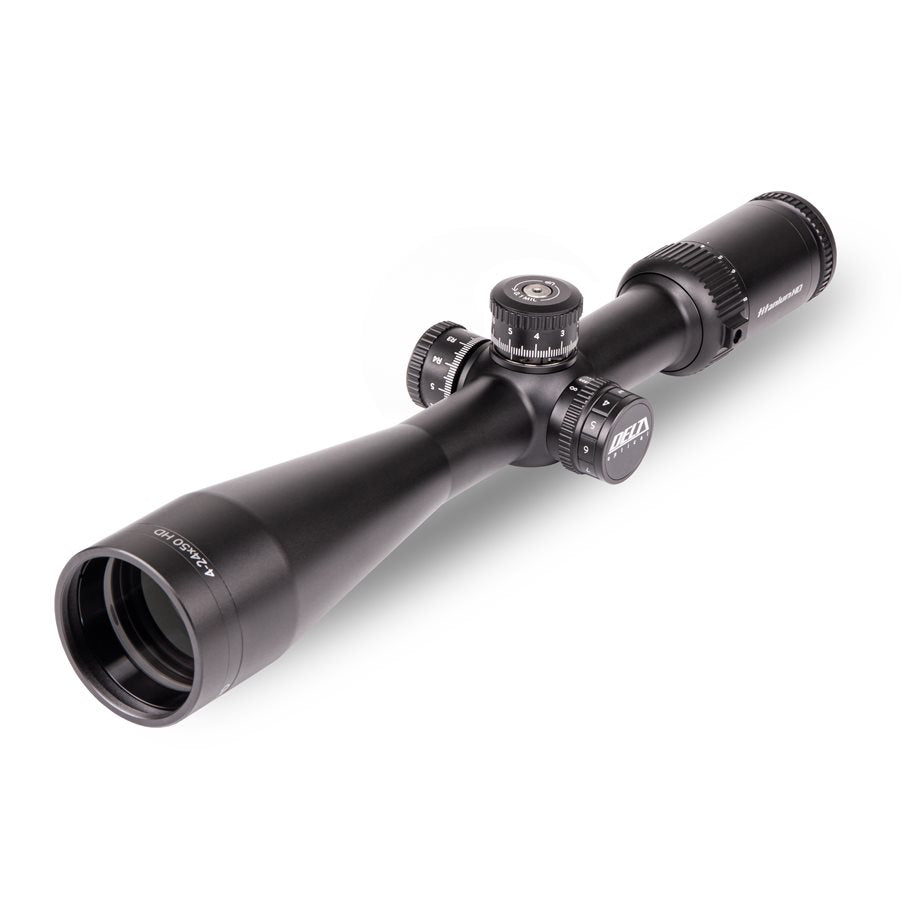 Delta Optical Titanium HD 4-24x50 SF Di-MD belyst sikte med utbytbara rattar