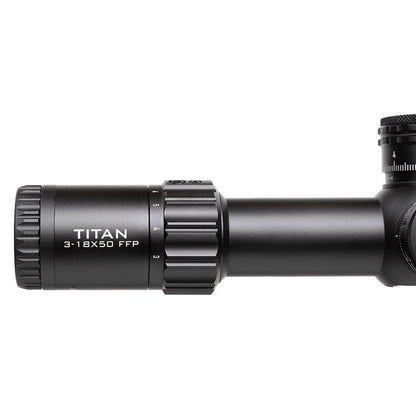 Element Optics Titan 3-18x50 med throw lever
