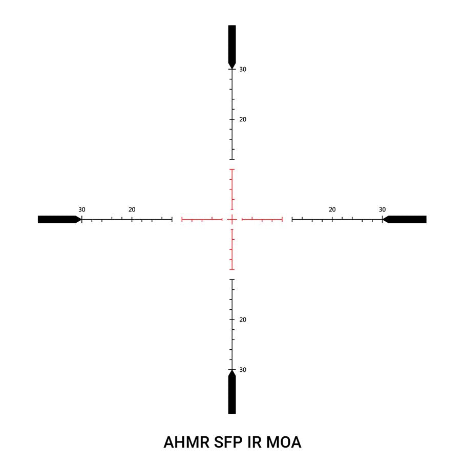 Athlon Midas HMR HD 2,5-15x50 SF SFP MOA Belyst Kikarsikte