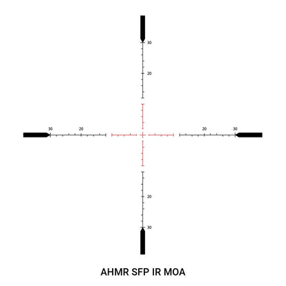 Athlon Midas HMR HD 2,5-15x50 SF SFP MOA Belyst Kikarsikte