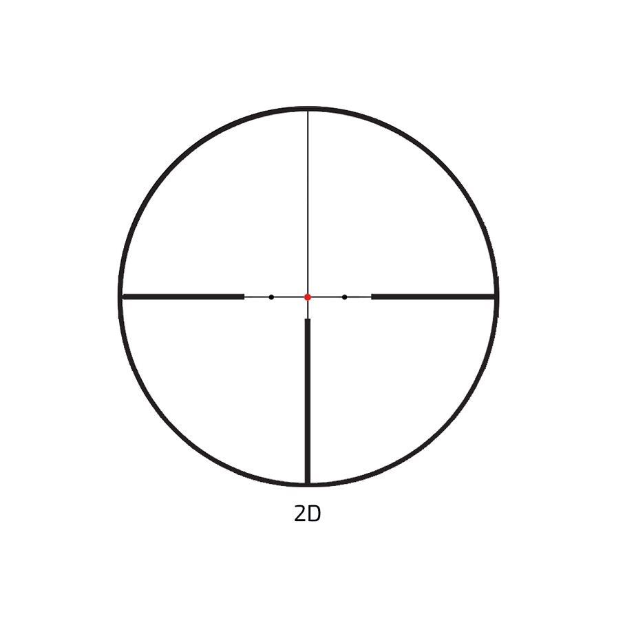 Delta Optical Titanium HD 2,5-15x56 SF belyst kikarsikte