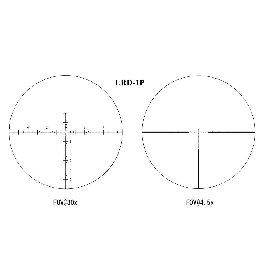 Delta Optical Stryker HD 4,5-30x56 Tactical FFP MIL/MIL kikarsikte LRD-1P - Nordic Aim AB