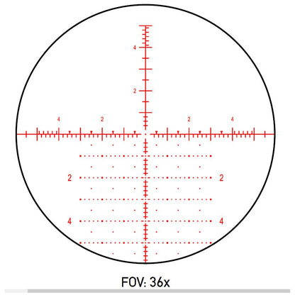 Element Optics Theos 6-36x56 sedd från sidan