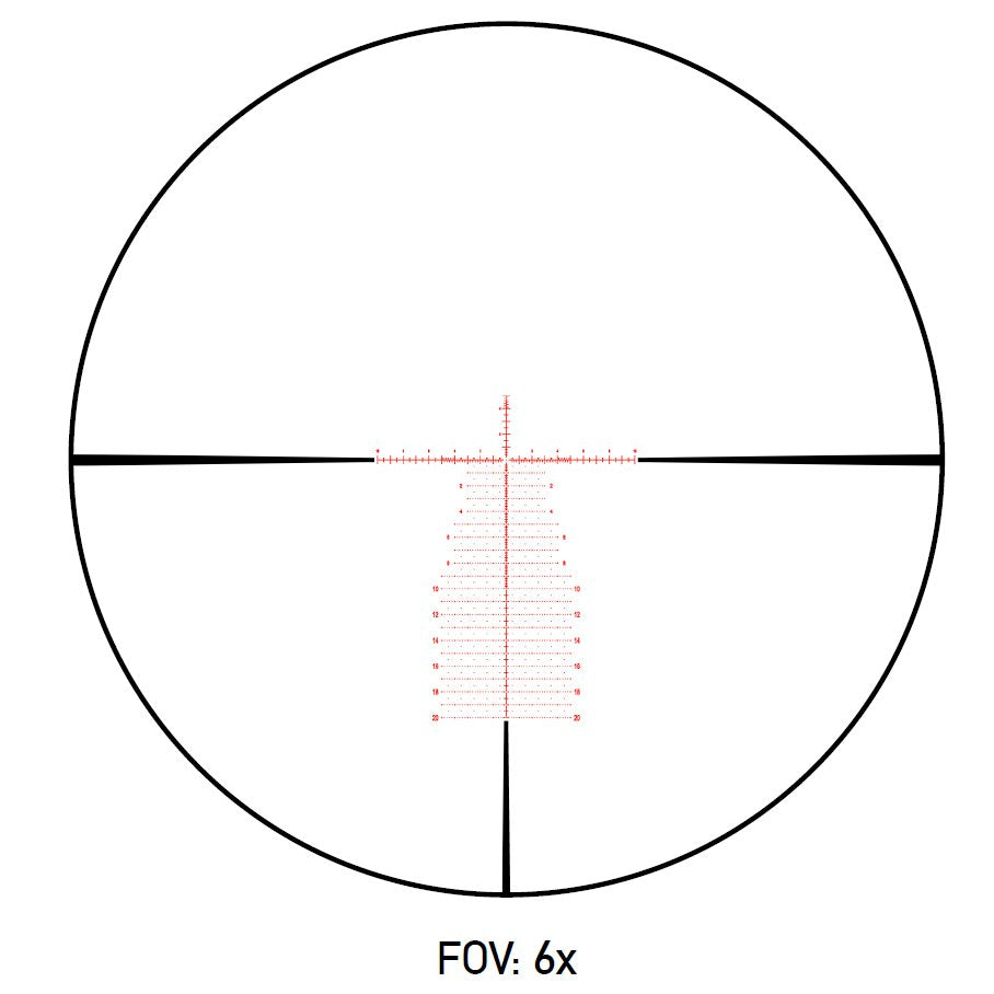 Element Optics Theos 6-36x56 targetrattar med varvindikator