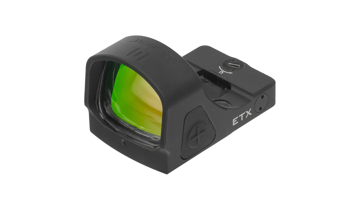 Element Optics ETX sedd från sidan