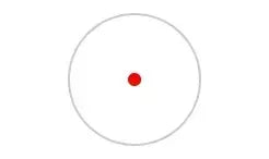 HOLOSUN EPS, Red 2 MOA Dot, 7075 Aluminum, Enclosed