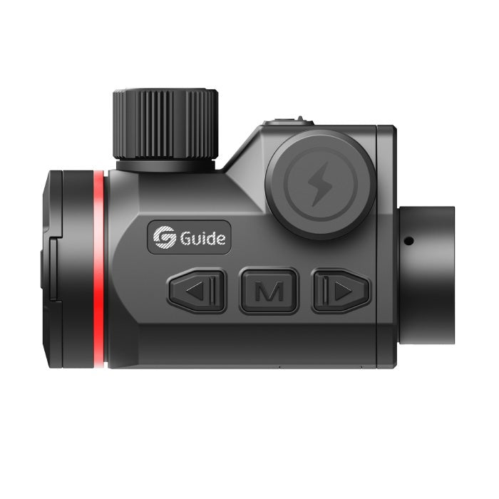Guide Orion O635CS clip-on värmesikte, knappsatsen i närbild