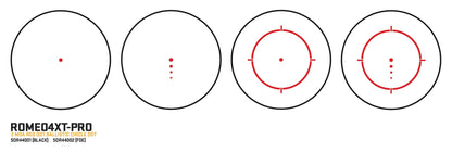 Sig Sauer ROMEO4XT-PRO 1x20 Ballistic Circle Dot rödpunktsikte, riktmedlet