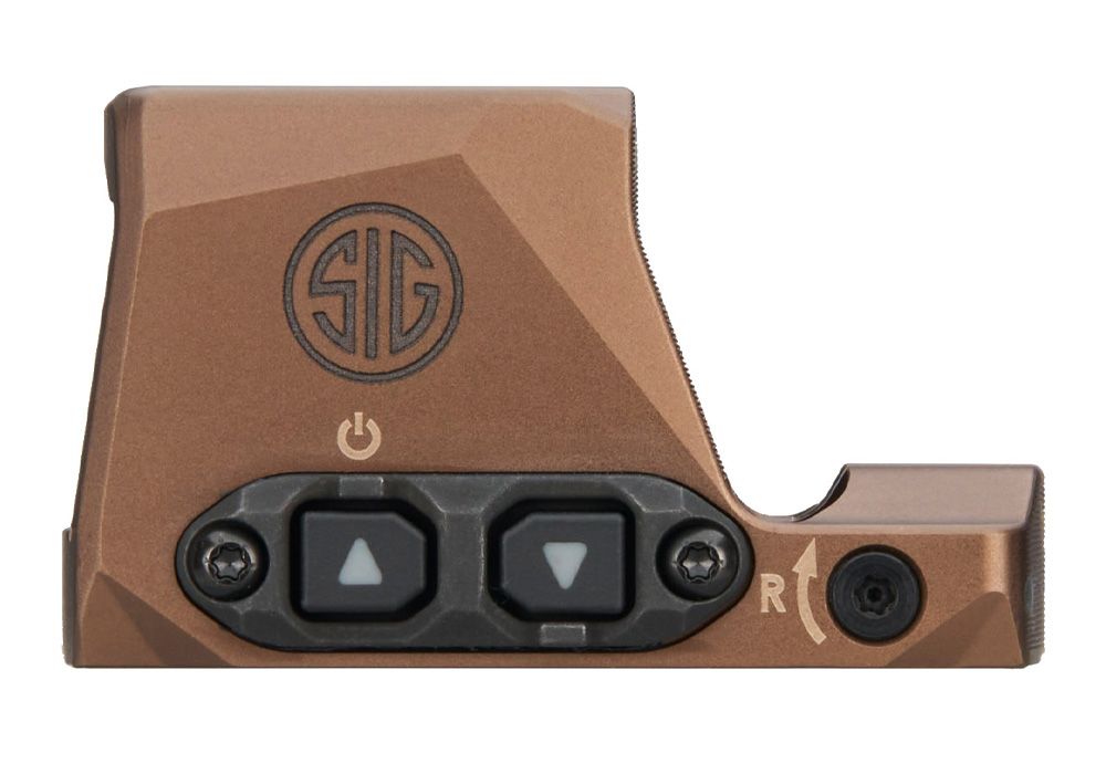 Sig Sauer ROMEO-X Compact 1x24 Circle Dot FDE rödpunktsikte, produktbild 3