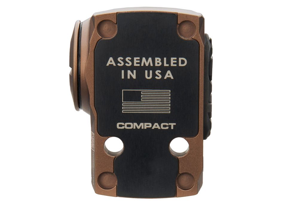 Sig Sauer ROMEO-X Compact 1x24 Circle Dot FDE rödpunktsikte, produktbild 4