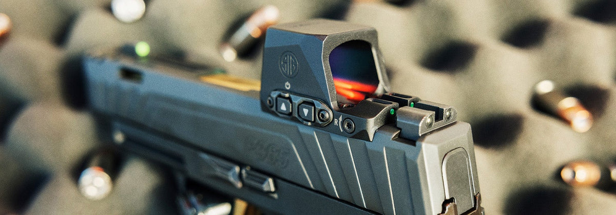 Sig Sauer ROMEO-X Compact 1x24 Circle Dot FDE rödpunktsikte, produktbild 6